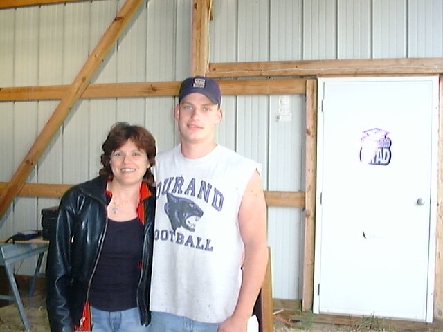 Rose and Nathan at Justin's Graduation