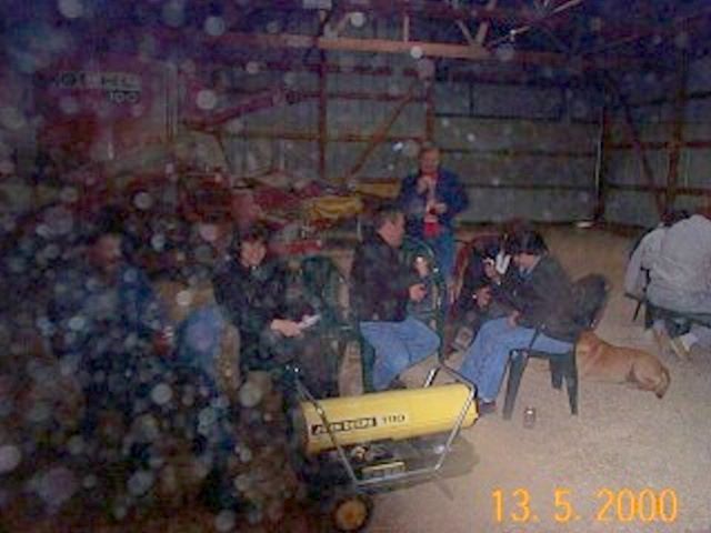 Vern took some picures but his camera lens is dirty