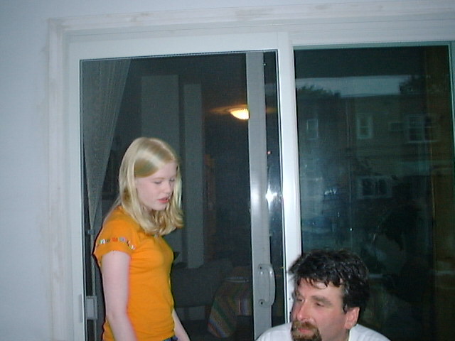 Jessica with Adam on Fathers Day