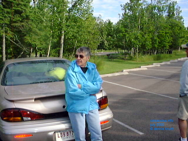 Big Bay State Park was too cold for Emogne