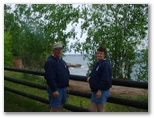 Sherri and Gary Walk in the Big Bay State Park