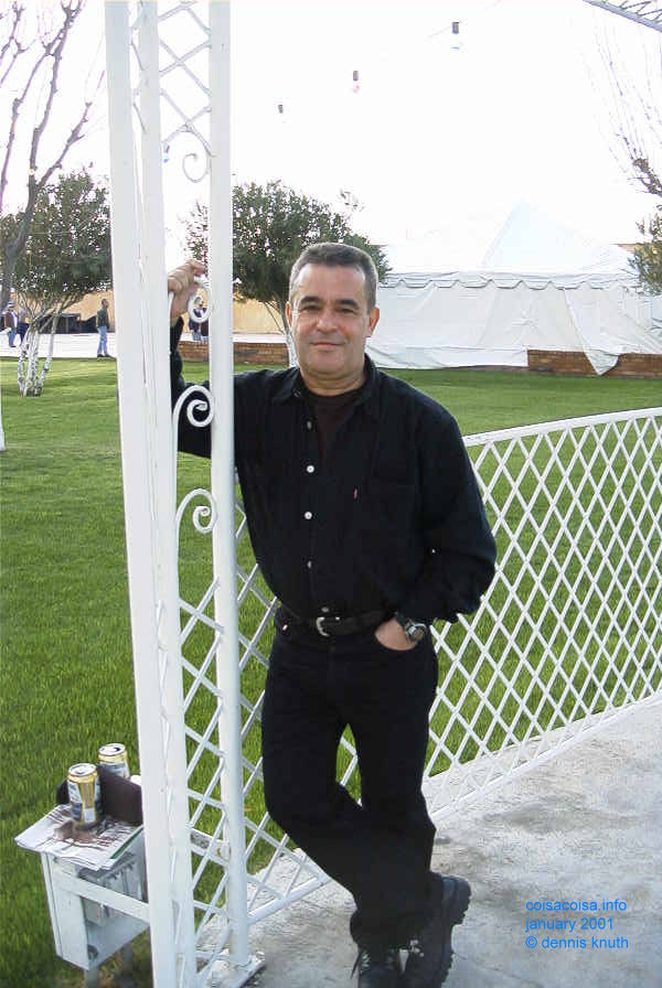 Helton and the trellis pose