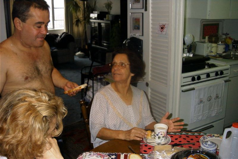 Helton and his mother Vicentina