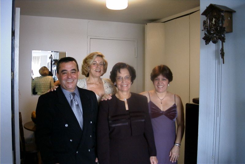 Helton, Donna Salua, Vicentina and Heloisa