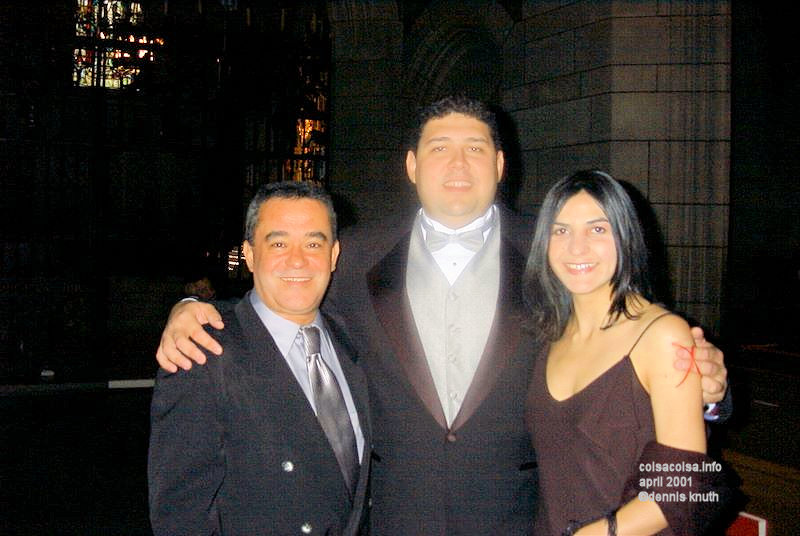 Helton Wanderson and Patricia Silesa at the Church