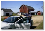 Justin and his Car May 12, 2001