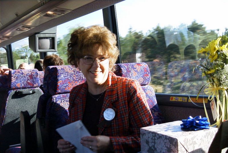 Peggy smiles with Joy and Pleasure