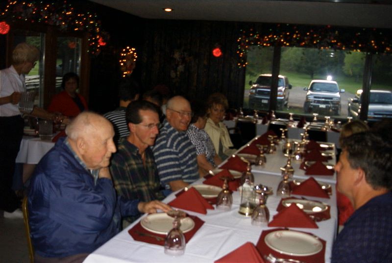 Carl and Bob Ives at the dinner