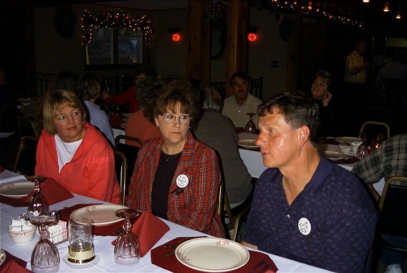 Tom Randall and Peggy at her 50th Birthday