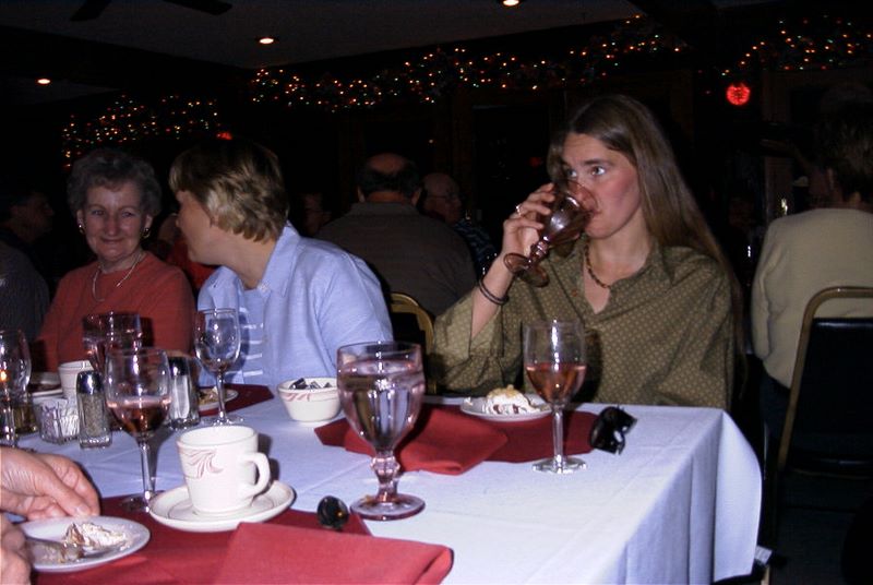 Beth enjoys the 50th Anniversary of Peggy's birth