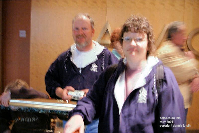 Sherri and Gary in Trump Tower on 5th Avenue