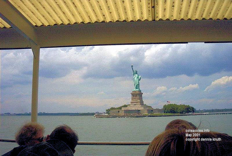 Statue of Libery from the Circle Line 2001