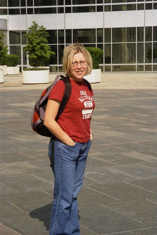 Kelli Saxe at the Trade Center