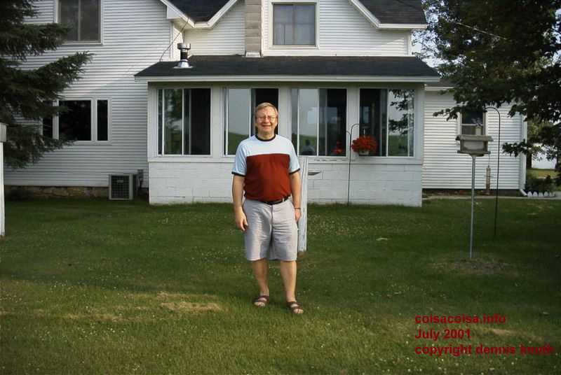 Dennis and the old farm house