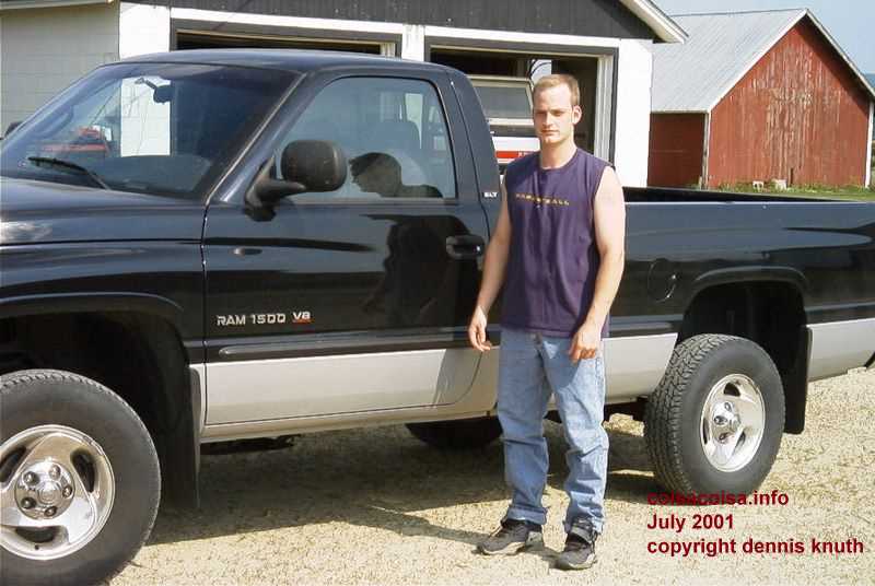 Nathan Models his truck