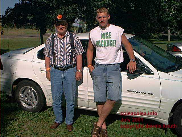 Grandpa John and Justin