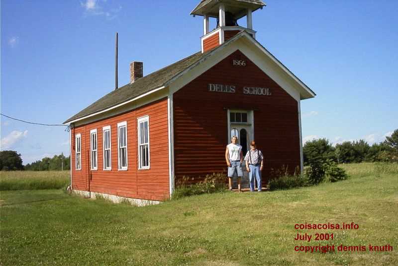 Dells Mill School near Augusta