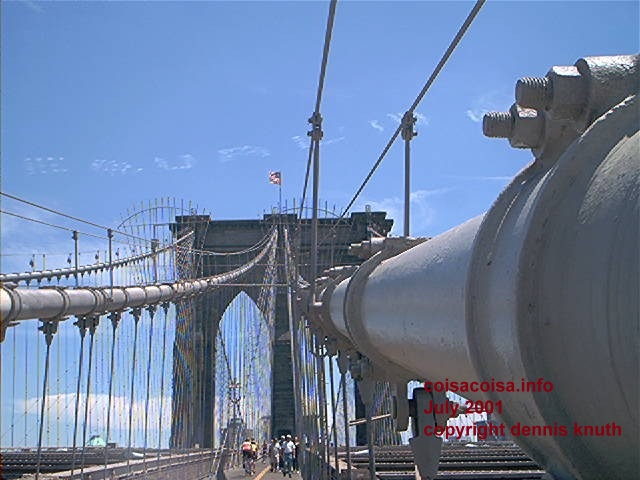 Brooklyn Bridge suspension cables