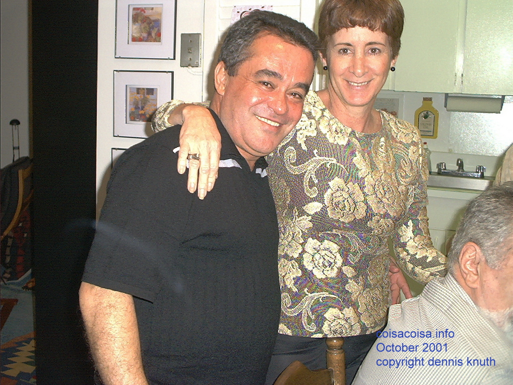 Helton Knuth and Zelia in 2001