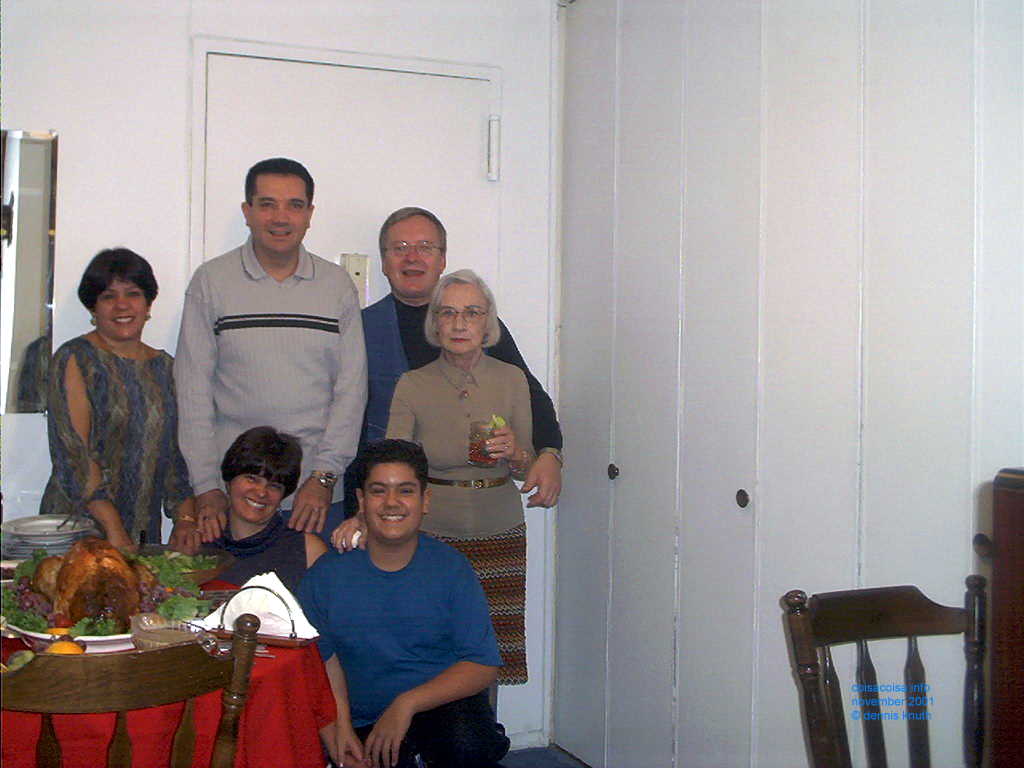 Thanks is given with guests