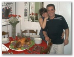 Thanksgiving 2001 - at Helton and Dennis' - Helton and Helenice -Turkey Day