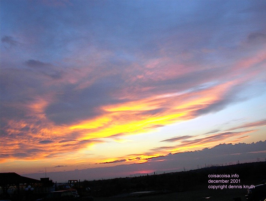 December Arizona Sunset