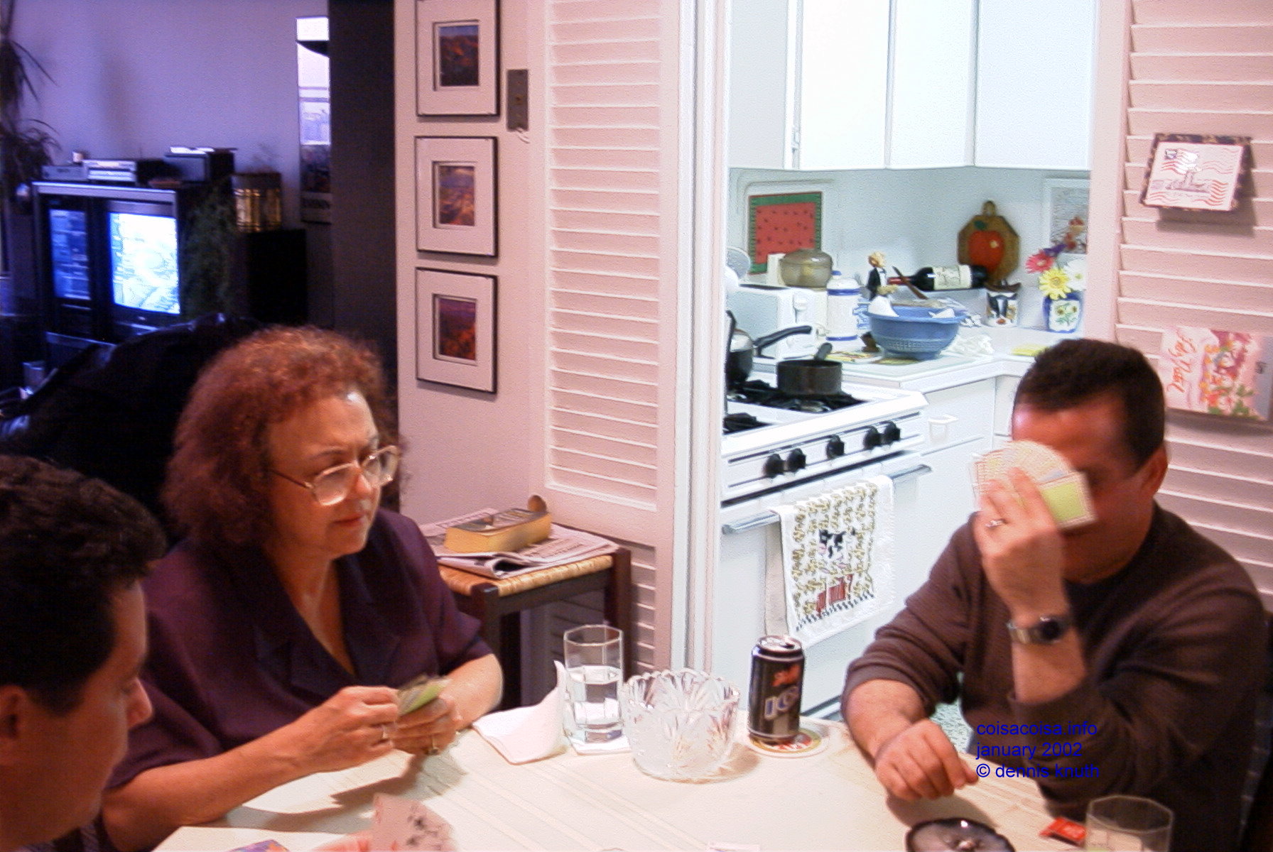 Janine concentrates as Helton makes his play