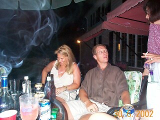 Paul and his wife at Jeanette's