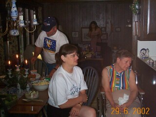 Norma Grams with Sherri and Gary at Jeanette's