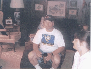 Gary at Jeanette's June 2002