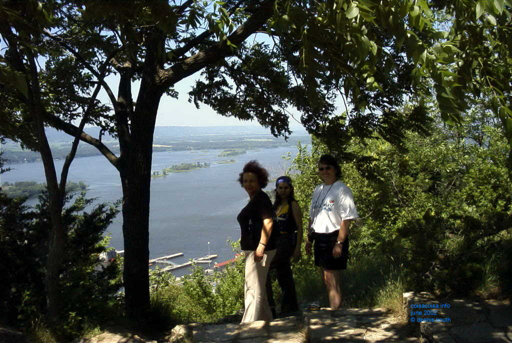 Glance back by Janine Sherri and Silesia in July 2002