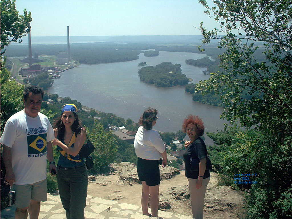 Overlooking the Mississippe
