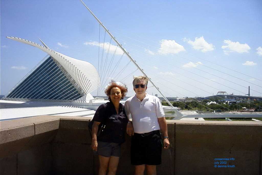 Janine Vitale Lucas and Dennis in Milwaukee 2002