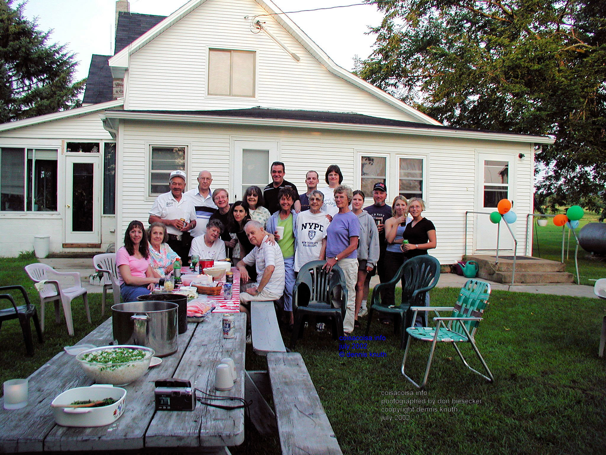 Emogene's Birthday Party and Grams Family Reunion