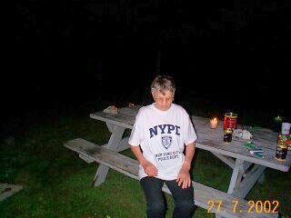 Emogene shows off her t-shirt