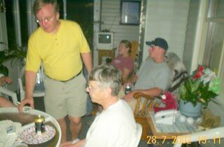 Dennis and Emogene thunderstorm break