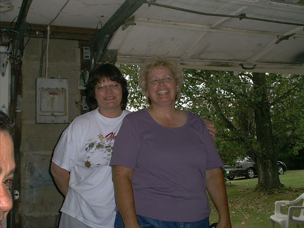 Sherri and her neighbor Roxie