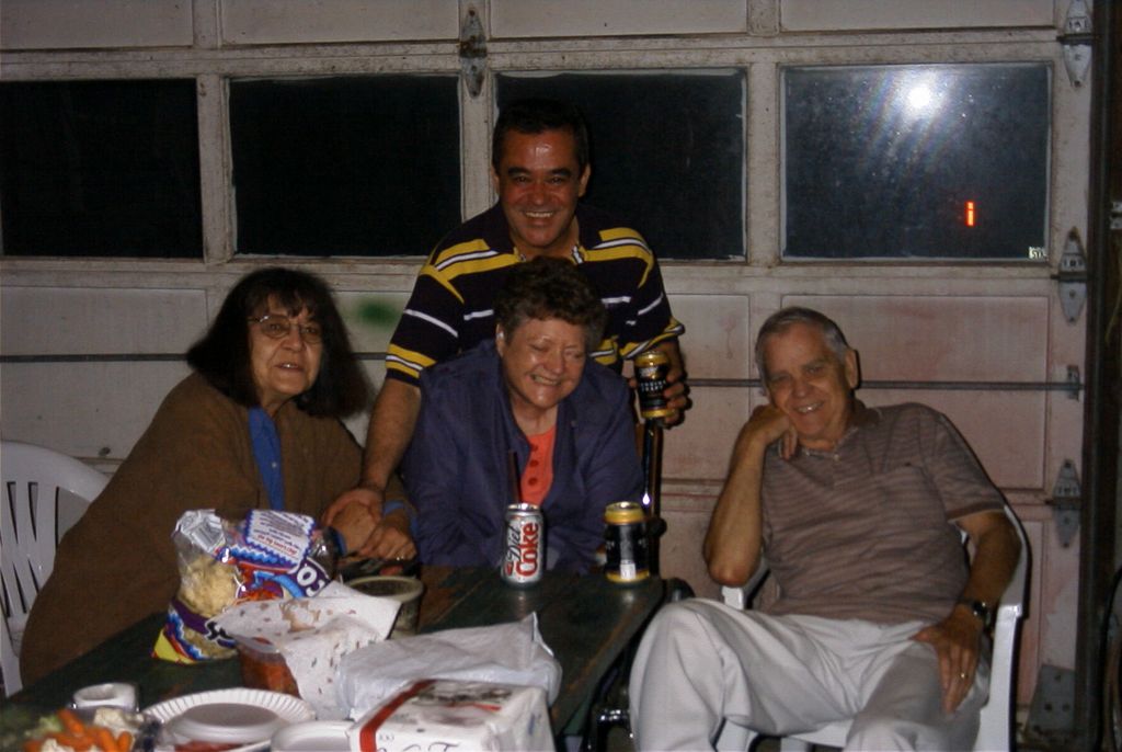 Elvera Biesecker, Helton and Norma and Bob Wheeler