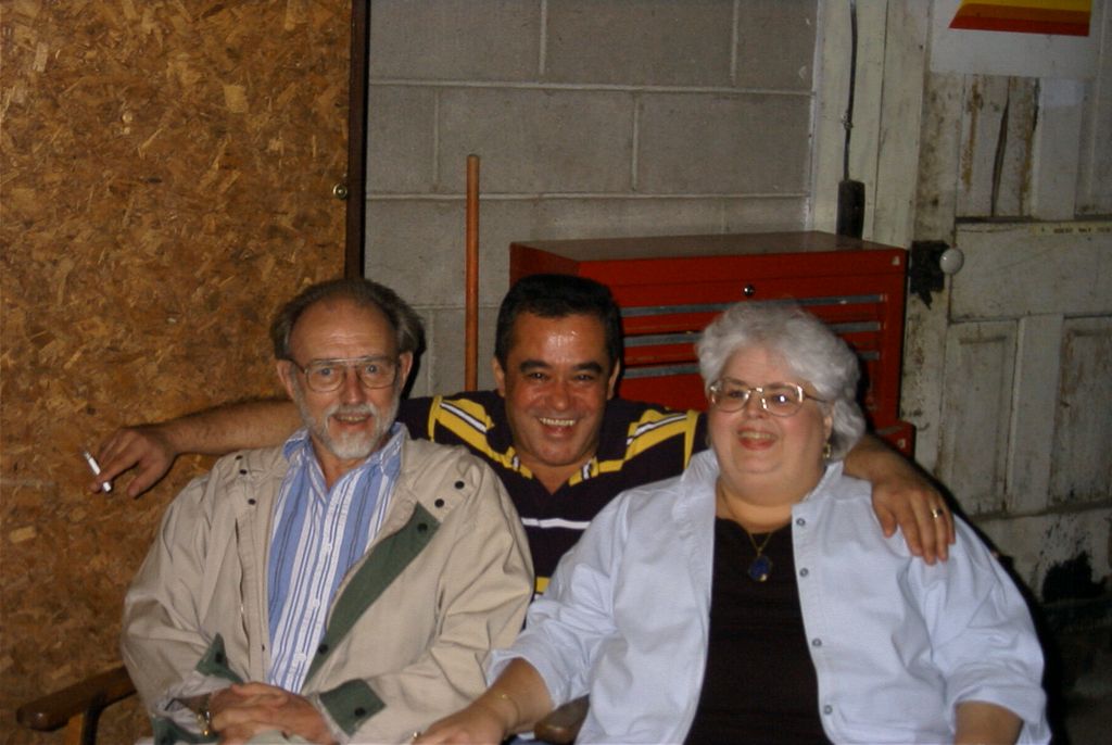 Erv Goller, Helton Depaulo, and Gloria Goller