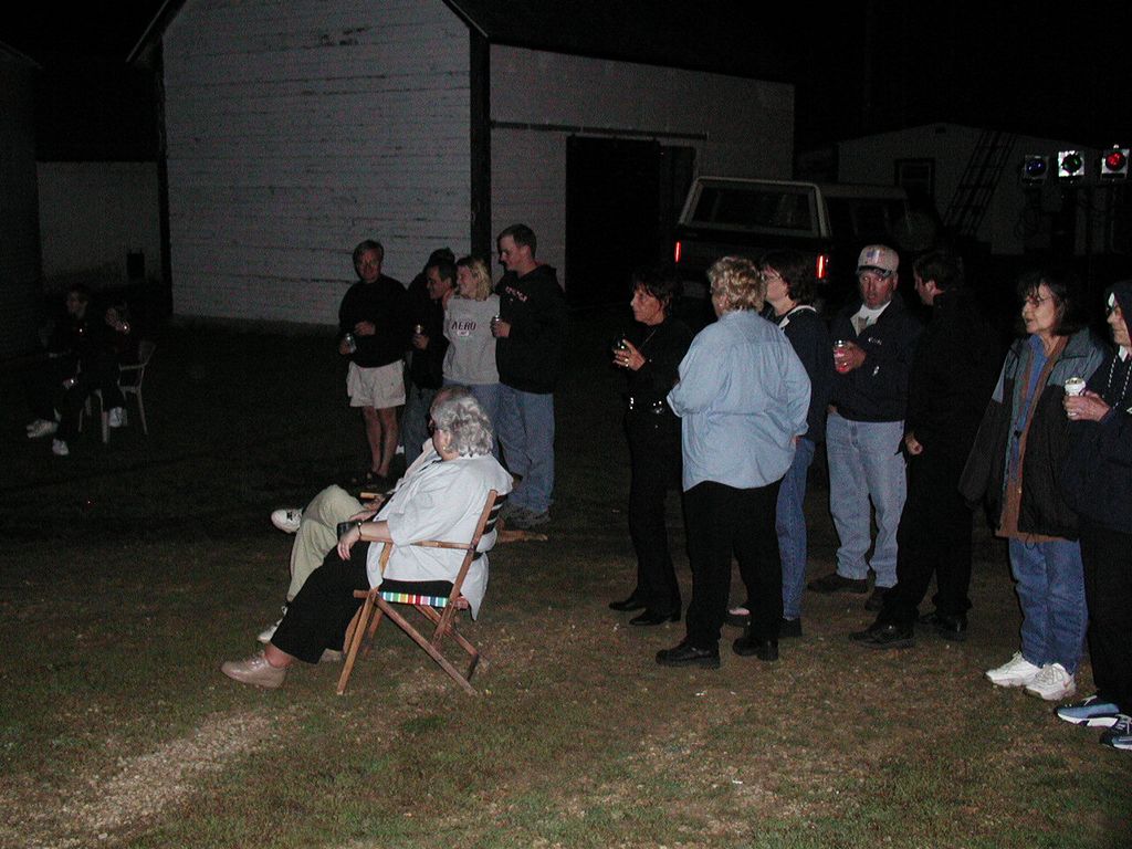 Birthday party fireworks are ready