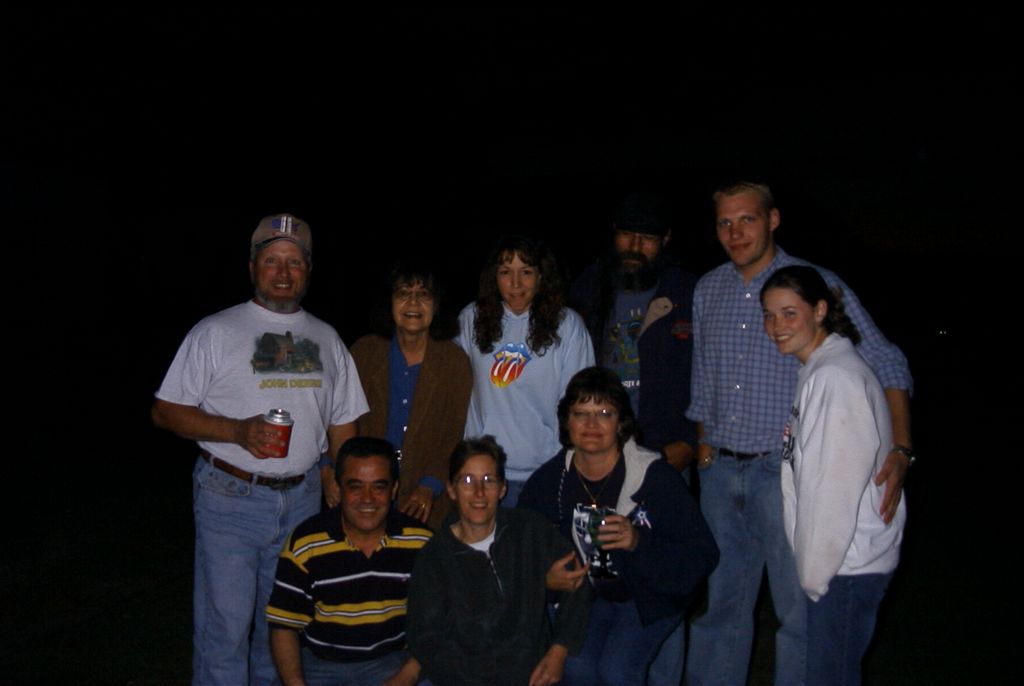 Group at the birthday party