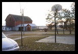 Basketball court on Thanksgiving Afternoon