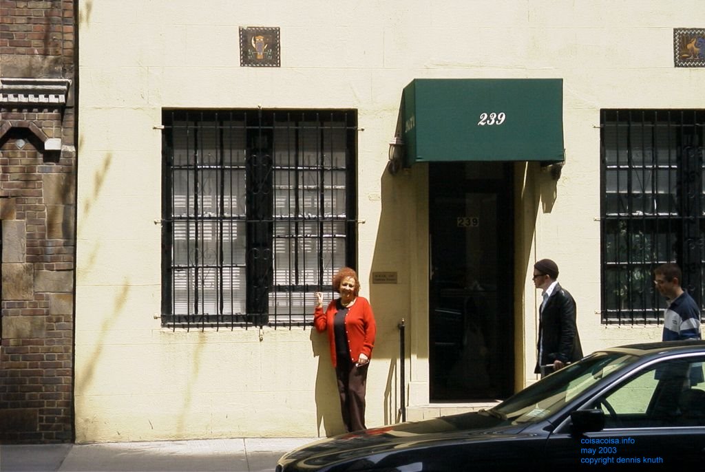 Sun shinning on Janine