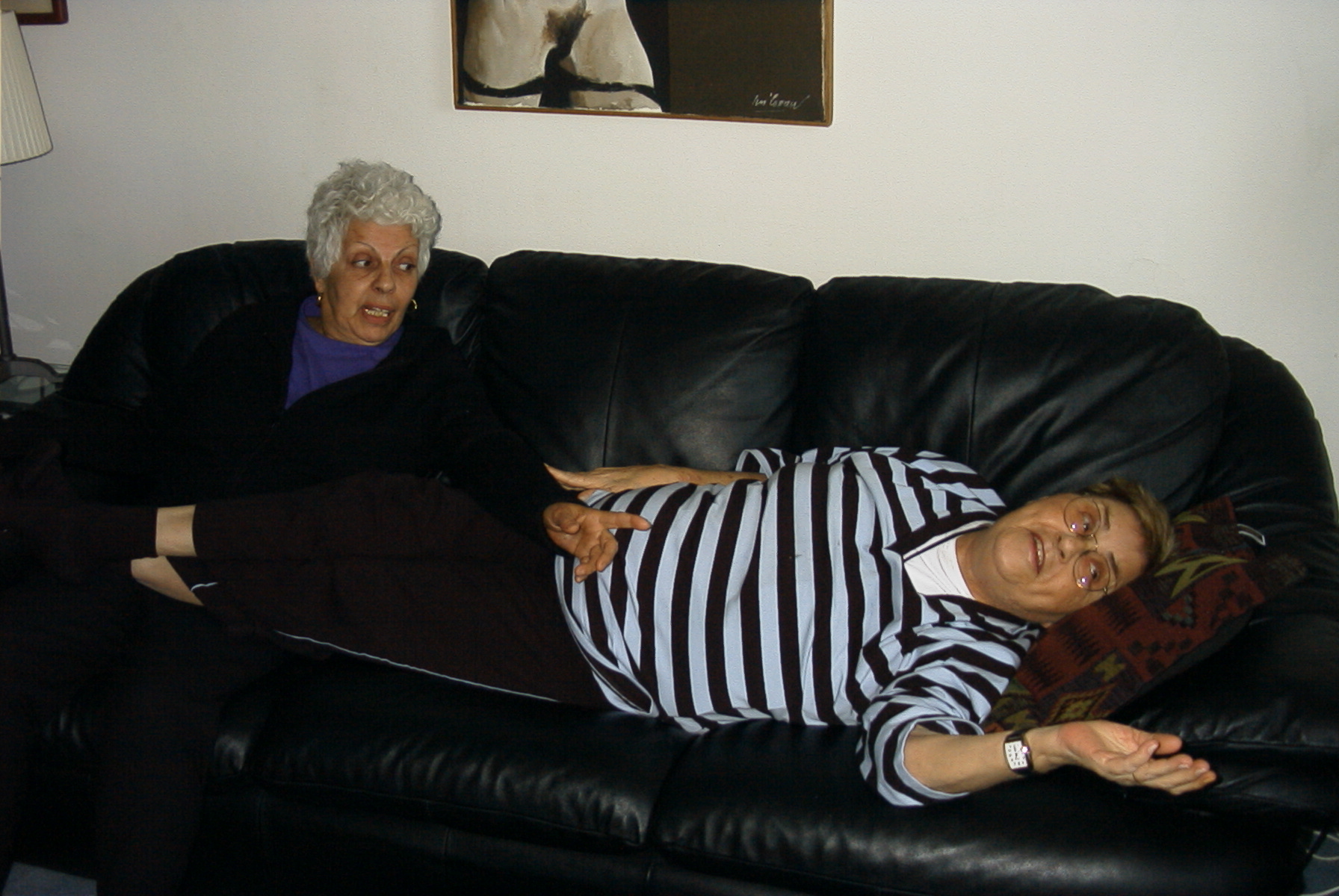 Connie and Barbara Chevaleux