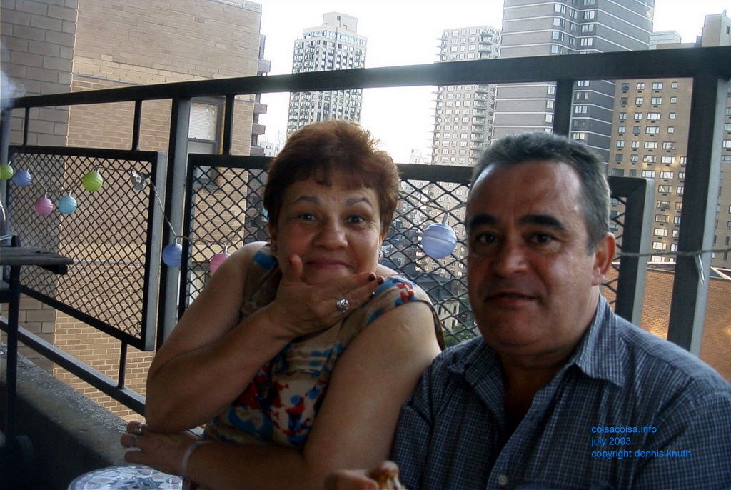 Edna makes faces for the camera