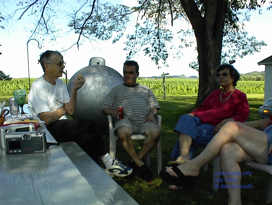 Emogene Helton Knuth and Elvera