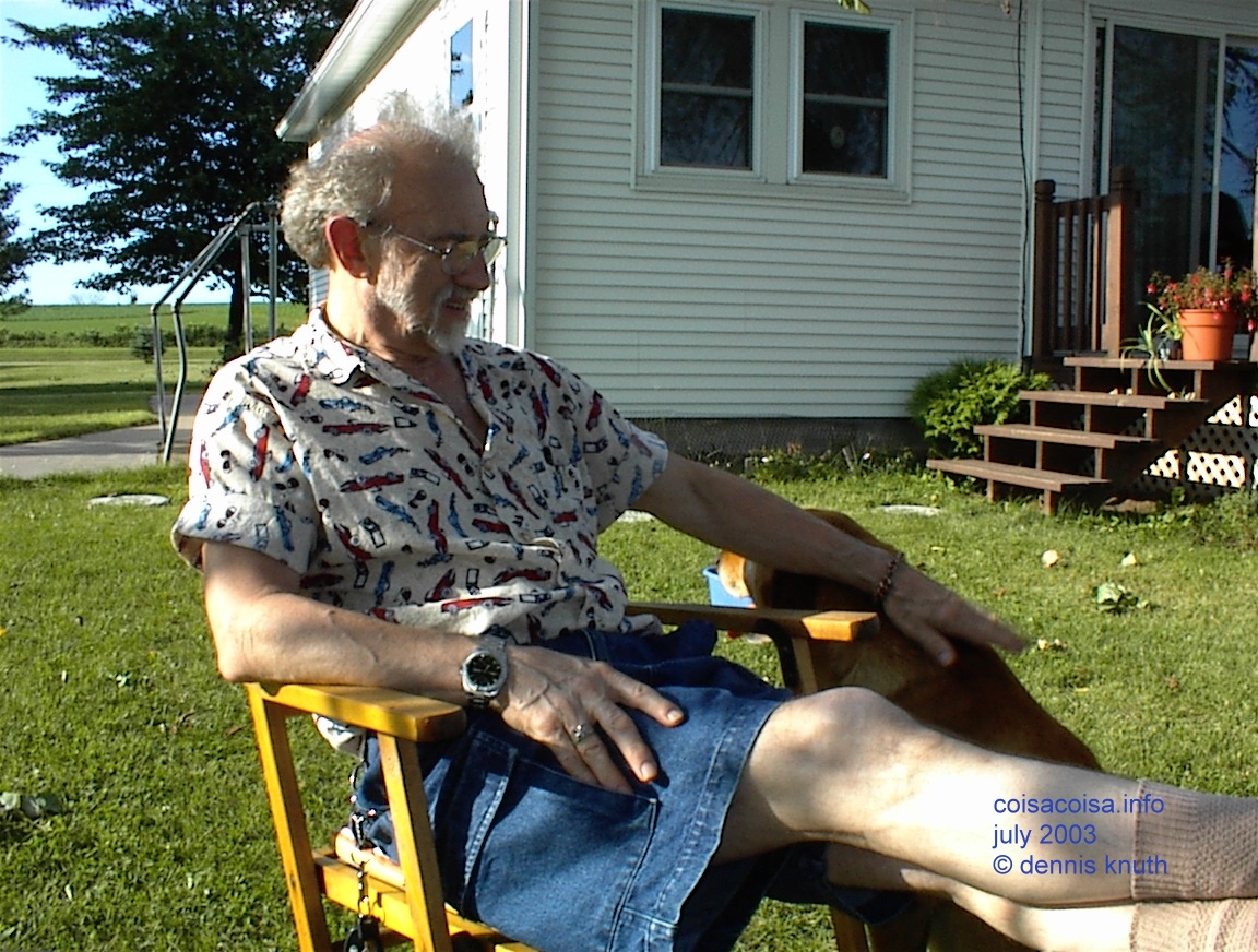 Erv and Toby in Durand Wi