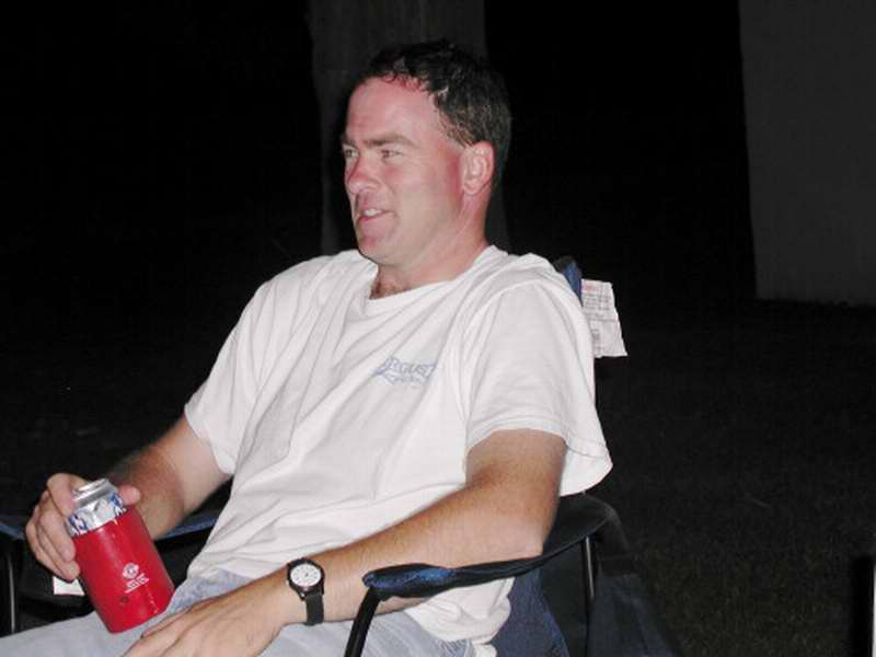 Rick stops by to enjoy the weekend