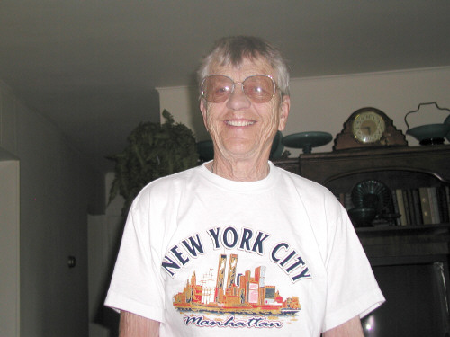 Emogene with a big smile