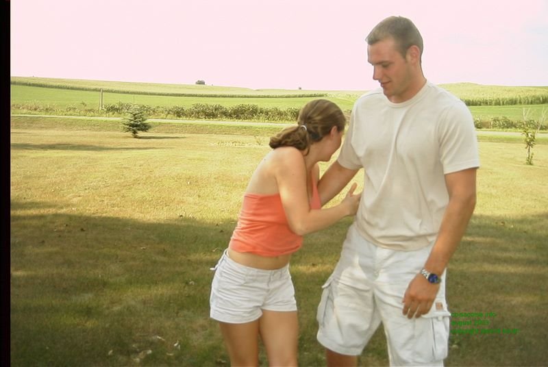 Justin makes Julia laugh